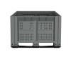 Большой контейнер 1200x1000x780 мм iBOX c перфорированными стенками и дном, на полозьях